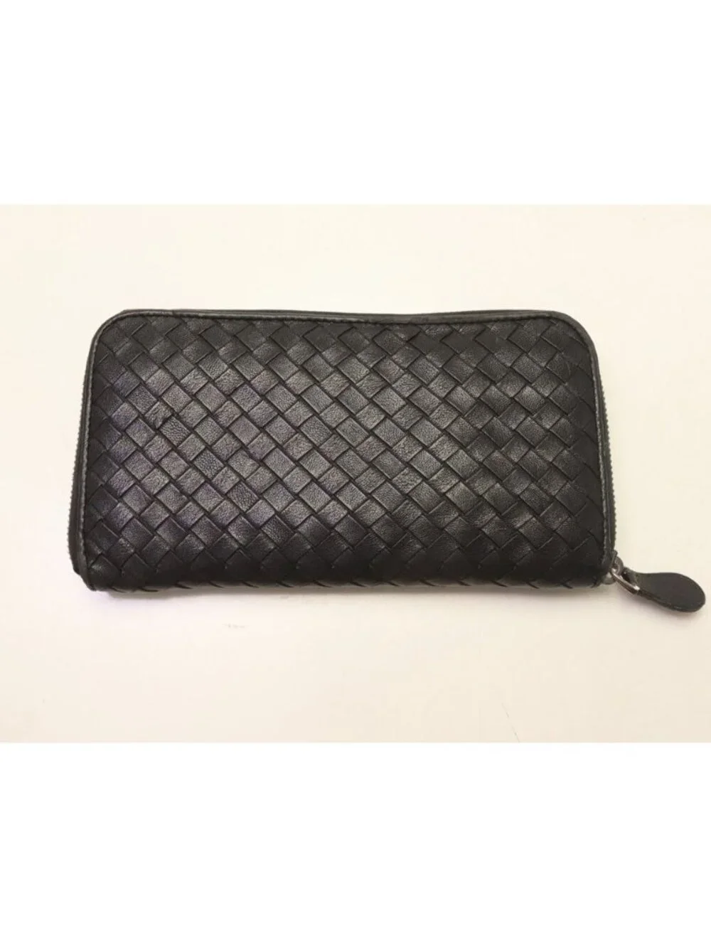 Bottega Veneta Intrecciato Leather Zip Around Wallet